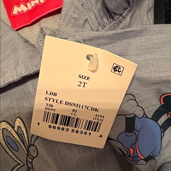 DISNEY’S Minnie mouse dress, Disney Junior size 2T, Walt Disney World NWT - Picture 6 of 6